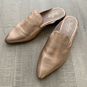 Shellys London Rose Gold Mule